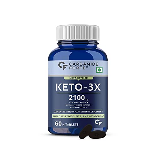 Carbamide Forte Keto Fat Burner Tablets with Garcinia Cambogia for Women and Men 2100mg with Green Coffee Bean Extract & Green Tea Extract – 60 Veg Tablets Carbamide Forte Keto Fat Burner Tablets with Garcinia Cambogia for Women and Men 2100mg with Green Coffee Bean Extract & Green Tea Extract – 60 Veg Tablets