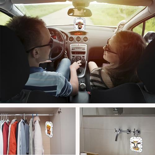 Highland Cow Car Air Fresheners 6 Pack - Use code HB49KNRJ - Image 5