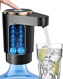 Water Bottle Pump, Portable Electric Water Dispenser Pump for 5 Gallon Bottles - USB...