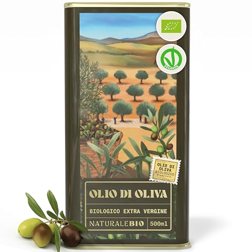 NaturaleBio Olio Extra Vergine d'Oliva D.O.P. 500ml
