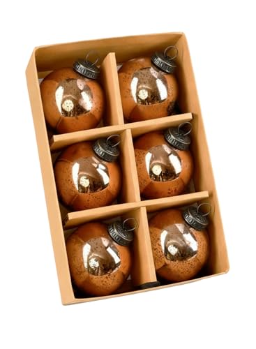 Serene Spaces Living Set of 6 Copper Bronze...