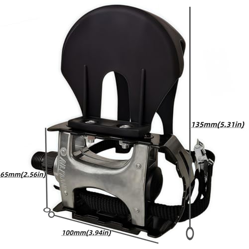 YBEKI Pro-Grade Spin Bike Pedals