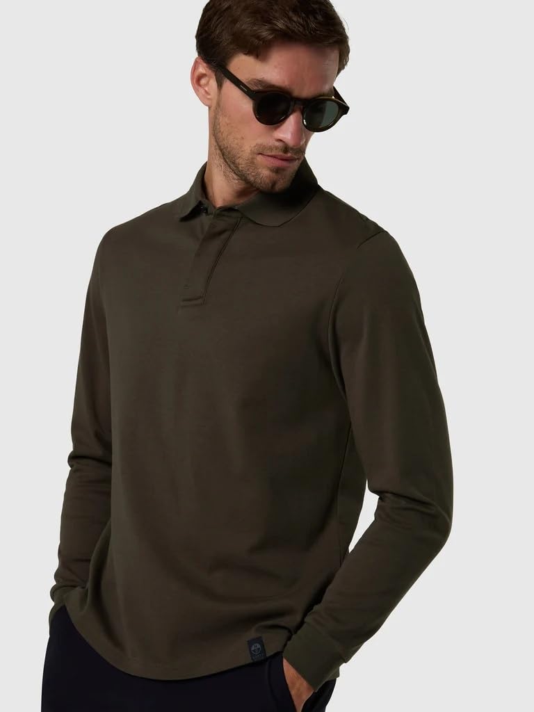 NORTH SAILS Polo a Maniche Lunghe in Tessuto Interlock 692769