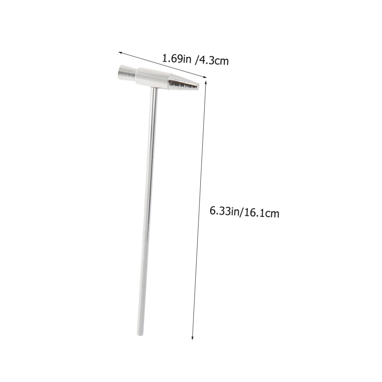 GOOHOCHY Sturdy Kalimba Hammer Small Iron Tuning Hammer Watchmaker Jewelry Making Tool