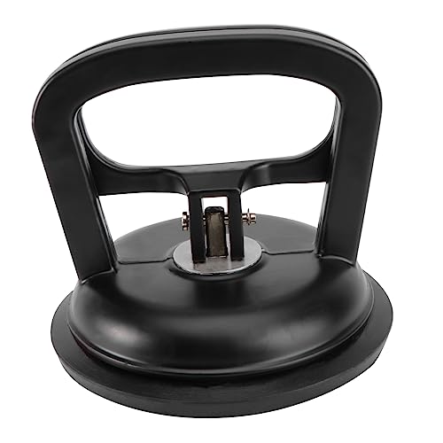 MUCKLILY 1pc Glass Suction Cup Aluminum Window Regulator Single Suction Cup Heavy Duty Suction Cups Suction Cups Heavy Duty Glass Carrying Tool Tile Lifter Vacuum Suction Cup Rubber Black