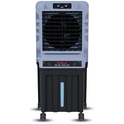 Image of EECOCOOL Bulbul 75 L Desert Air Cooler for Home, Large Honeycomb Cooling Pad with Auto Swing Technology | Inverter Compatible, Powerful Airflow Cooler for Room & Low Power Consumption