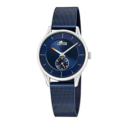 Montre analogique Lotus femme étanche 5 ATM avec verre haute résistance