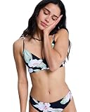 Roxy PT Essentials Wickel BH für Damen, zweiteilig, Schwarz