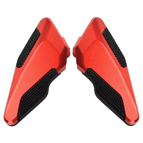 Repose-pieds de passager PCX160 rouge pour le confort des trajets urbains