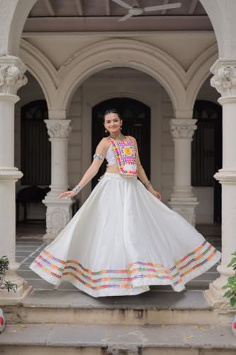 Women's Floral Navratri Garba Lehenga Choli Traditional Festival Party Wear Wedding Chaniya Choli2