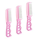 Brosses pour poupées : glissent doucement à travers les nœuds en créant moins de friction que les brosses à cheveux ordinaires, ce qui entraîne moins de casse des cheveux, brosse à cheveux
