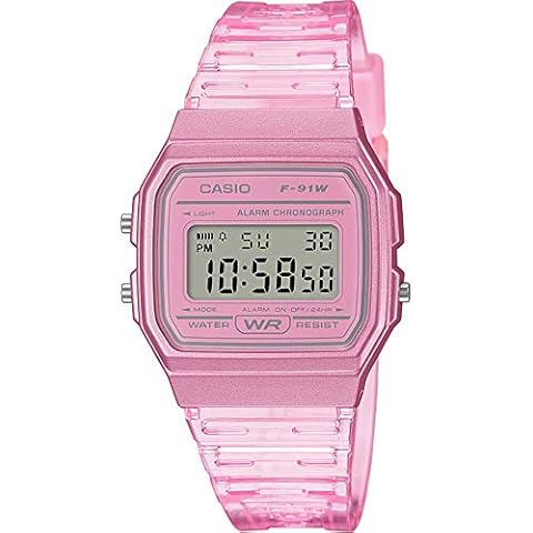 Casio Reloj Digital de Cuarzo F-91WS-4EF Cover