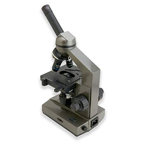 Image of Carson Intermediate 100x-1000x Biological Microscope with Mechanical Stage (MS-100)