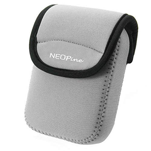 Gris Funda Camara de Fotos Digital Camara Reflex Neopreno Estuche para Canon PowerShot G5 X Mark II