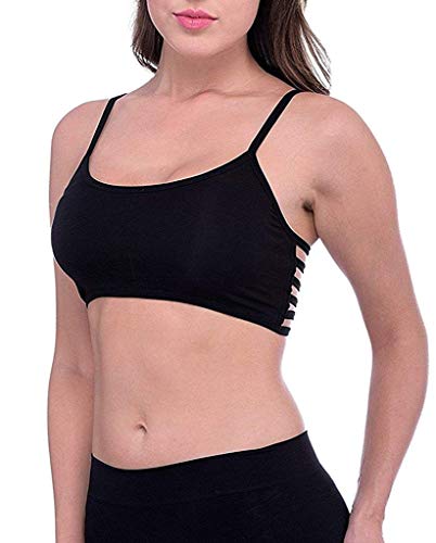 Image of Girls Cotton Lightly Padded, With Removable Pads Non-Wired Bralette Bra