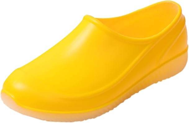 Clogs for Men Women Lightweight Slip-On Garden, Nursing & Work Shoes Indoor Outdoor House Shoes Waterproof Rain Boots Anti-Slip Rubber Chelsea Deck Boots