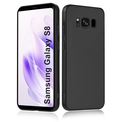 Simply Speakers Handyhülle für Samsung Galaxy S8 Hülle Anti-Schock Antikratzer Anti-Rutsch Schutzhülle Unterstützt kabelloses Laden Anti-Fingerabdruck Case