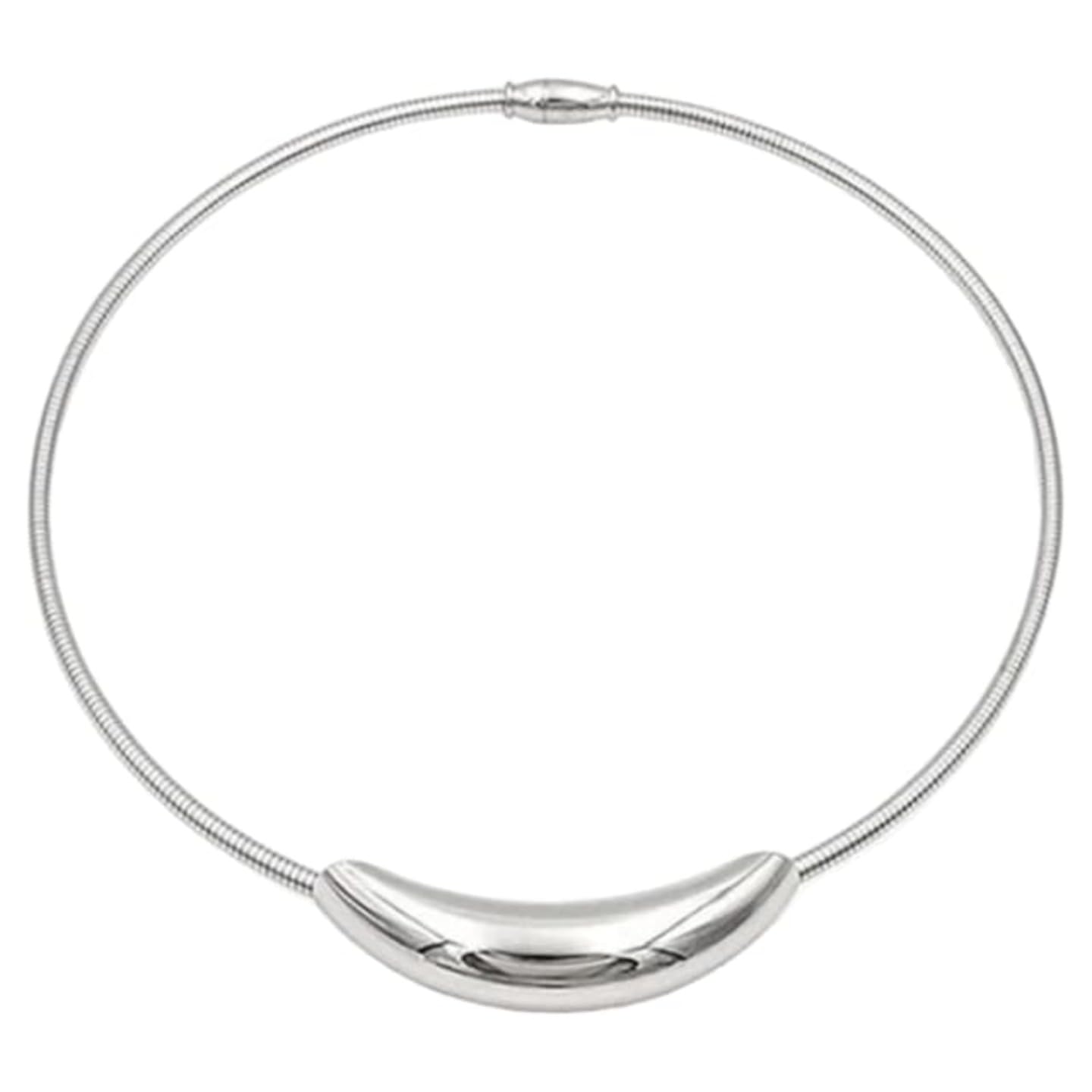 KRYSTALZ Personalised Stainless Steel Thick Curved Collar Choker Necklace For Women (B0D3VF5HV2) Amazon Price History, Amazon Price Tracker
