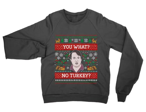 Pull de Noël You What No Turkey Peep Show pour un repas de fêtes