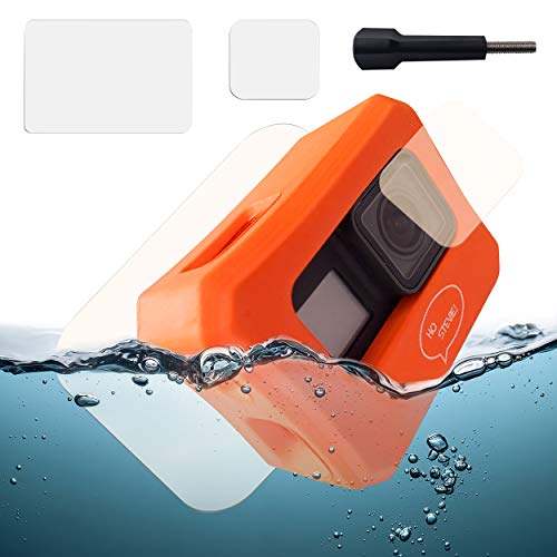 Ho Stevie! Floaty Case + Screen Protectors for GoPro Hero 7, Hero 6
