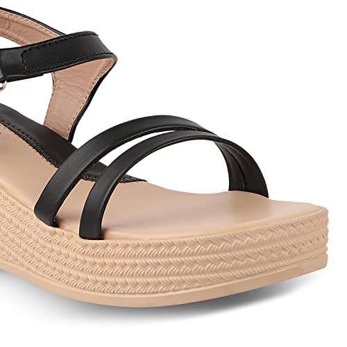 Image of MOSAC Stylish Fashionable Casual Wedges Heel Sandal For Women's And Girl's