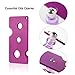 Mavogel Essential Oil Roller Bottles 24 Pack 5ml Pearl Colored Glass Bottles | Stainless Steel Roller Ball, Essential Oil Key Opener, Droppers Included