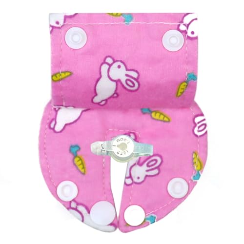 Feeding Tube Pads G Tube Button Pad with Cover for G-Tube or J Tube Reusable and Comfort 7 Pack (Pink)