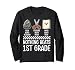 Nothing Beats 1st Grade Funny Back to School Kids Teachers Long Sleeve T-Shirt