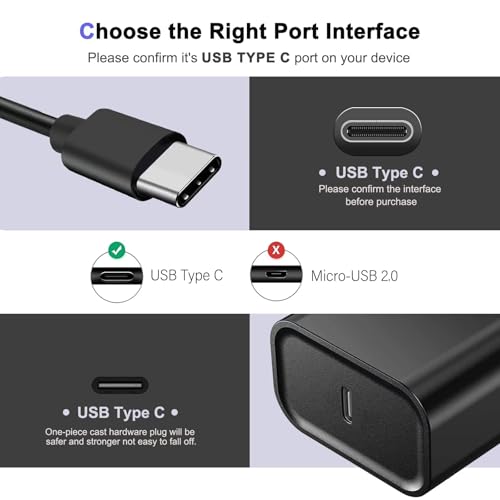 Image of 6FT 20W USB Type C Charger for Sony WH 1000XM4 1000XM5 CH720N CH520 Headphones WF 1000XM5 C510 CH520 C700N WI-C100 Earbuds Sony ULT WEAR, SRS XB100 XG300 ULT Field 1 3 5 Speakers Charging Cable Cord