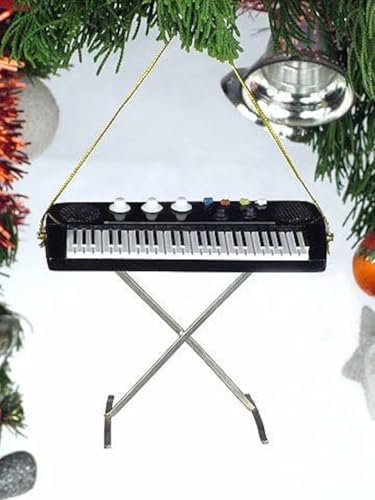 Teclado musical de adorno para árbol de Navidad: el regalo perfecto para músicos