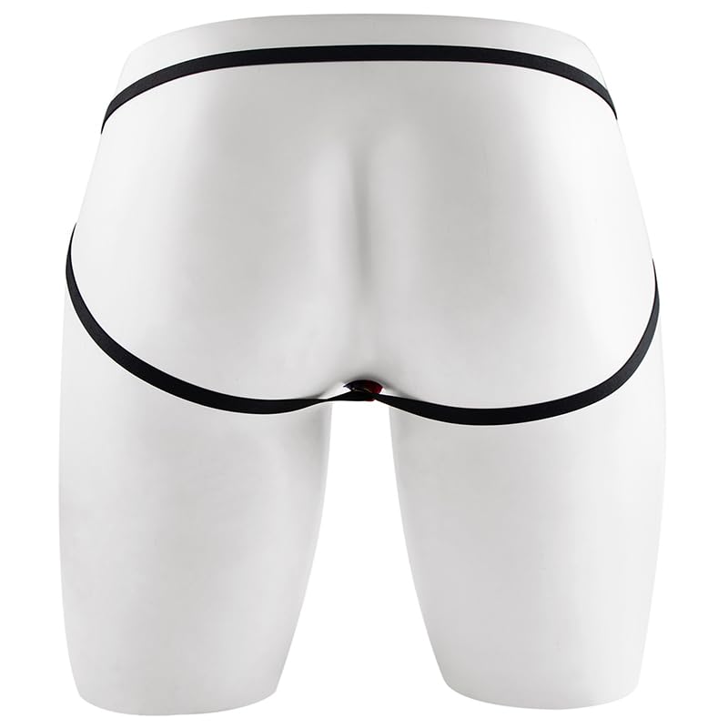 Braguitas para hombre de cintura baja ajustable G String Briefs Sexy Bulge Pouch Underwear