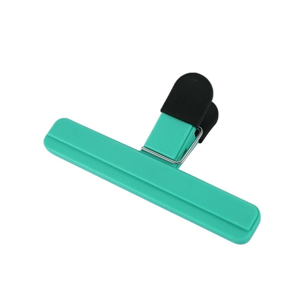 5PCS Bag Clips-Plastic Sealing Clips For Chip Bags,Snacks,Bread Packaging - Reusable Kitchen Savers In Assorted(Green L)