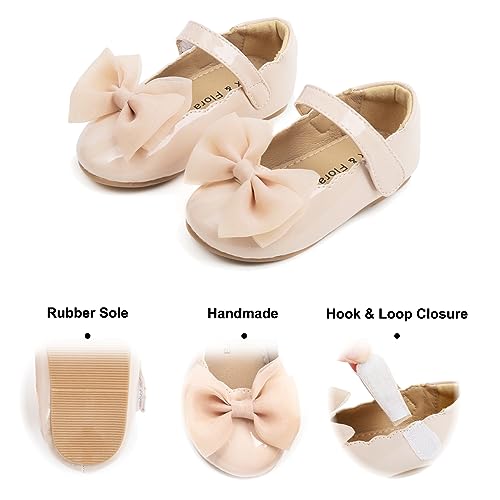 Felix & Flora Toddler Girls Dress Shoes - Little Girl Ballet Mary Jane Flats Party School Wedding4