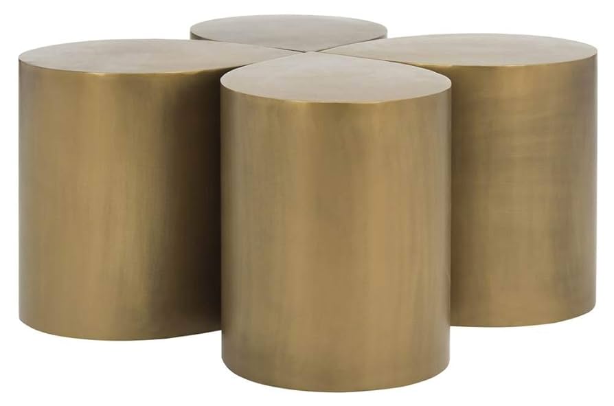 Safavieh アレンゴールドドリープレトロコーヒーテーブル Safavieh アレンゴールドドリープレトロコーヒーテーブル