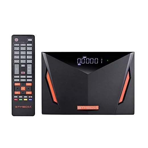 GTMEDIA V8 UHD 4K Decodificador de Satélite DVB-S/S2/S2X Receptores de TV por Satelite DVB T/T2/Cable/ATSC-C/ISDBT H.265, Soporte Ca Card/Incorporado 2.4GWi-Fi/Ethernet/T2-MI/PVR/EPG/USB