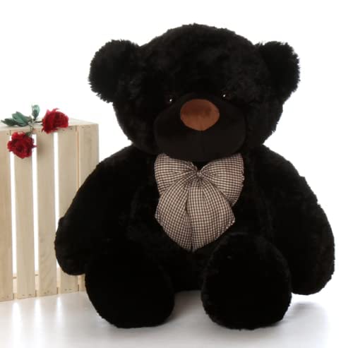 Image of Giant 4 Feet Teddy Bear - 48 Inch Soft Plush Toy Gift for Girls, Boys, Wife or Girlfriend (Black)