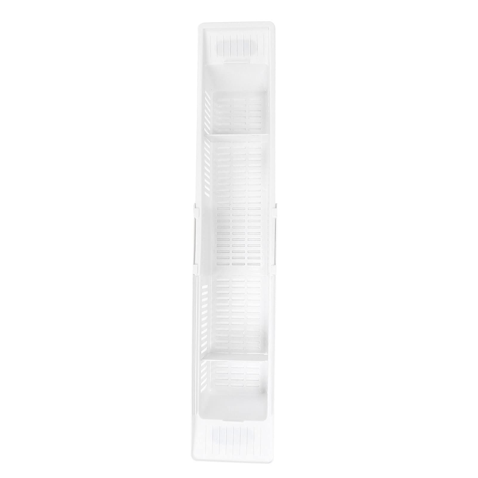 Plateau De Baignoire Rétractable, étagère De Bain Réglable Plateau De Rangement en Plastique Simple Organisateur De Jouets De Bain Panier De Rangement pour Shampooing Gel Douche