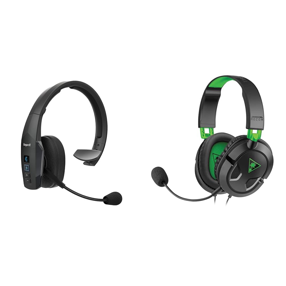 BlueParrott B450-XT Noise Cancelling Bluetooth Headset – Updated Design &amp; Turtle Beach Recon 50 Xbox Gaming Headset for Xbox Series X/S, Xbox One