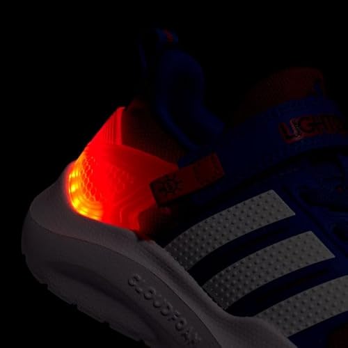 Adidas Unisex - Bambini E Ragazzi Marvel Spider-Man Lightorama Runner Shoes Children, Better Scarlet/Ftwr White/Bright Royal, 33 1/2 Eu - 7