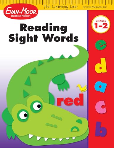 Evan-Moor Learning Line: Reading Sight Words, Grade 1 - 2 Workbook