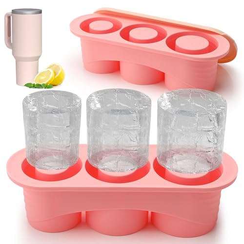 Miiepls Eiswürfelform Silikon mit 3 Fächern