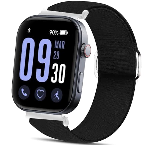 Bracelet montre 22mm élastique et réglable compatible avec uaue T60 Fitpolo ENOMIR GTX12