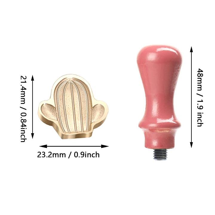 Miniatura 9 de Sello de sello en relieve, diseño de hongos, kit de sello de cera para envolver regalos, invitación de fiesta de boda