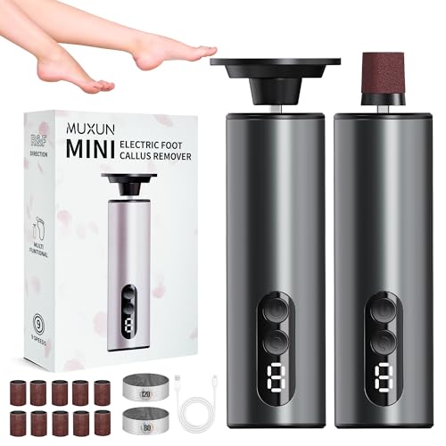 Râpe Pieds Électrique, 2-en-1 Électrique Rape Pied et Ongles Rechargeable Sans Fil Ponceuse Pieds Pédicure Professionnel, Pédicure Pour Femmes...