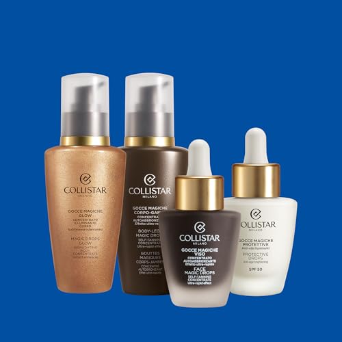 Collistar Gocce Magiche Glow, Aufhellendes Körperkonzentrat, Leichte und Frische Textur, Enthält Keine Selbstbräunenden Wirkstoffe, 125 ml