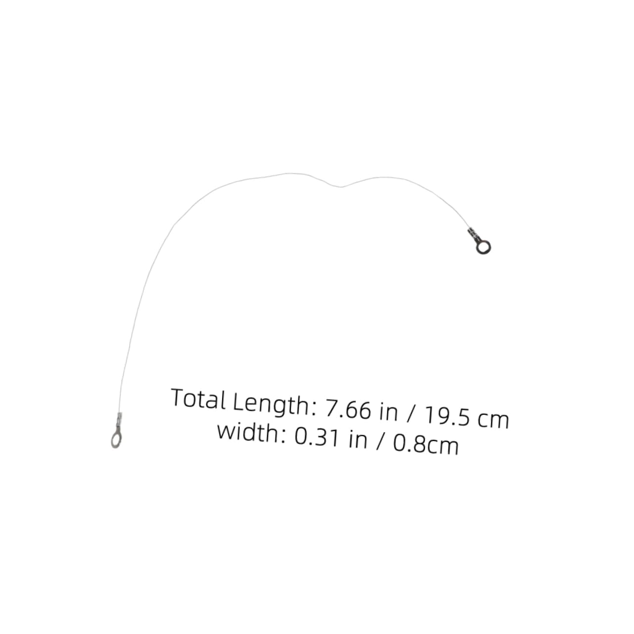 KICHOUSE Multifunctional Cake Cheese Wire Slicer 10pcs Stainless Steel Replacement Wires Easy Install for Home Use