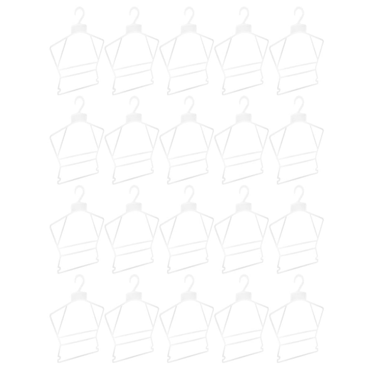Cintres en plastique blanc pour bébé VICASKY pour éviter les vêtements déformés et froissés