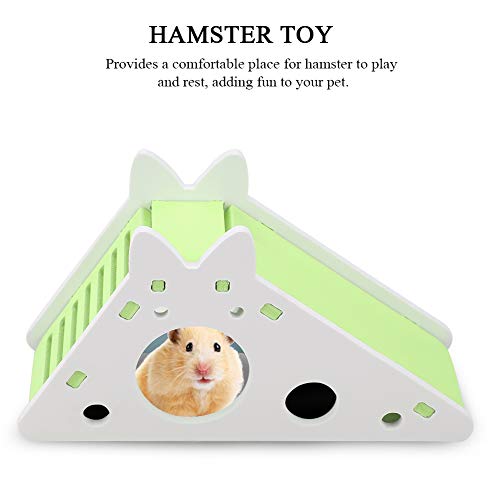 Houten Hamsterhuis Huisdier Montage Rust Nest Met Traplopen Huisdier Oefening Speelspeelgoed - Image 3