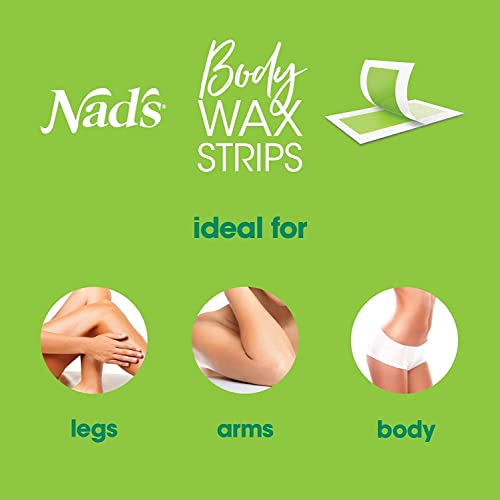 Nads Large Body Wax Strip Size 24Ct Nads Large Body Wax Hair Removal Strips 24Ct #TOP2