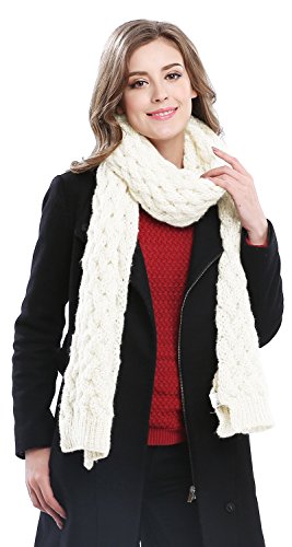 Bellady Unisex Winter Thick Chunky Cable Knit Twist Scarf Warm Shawl #TOP3